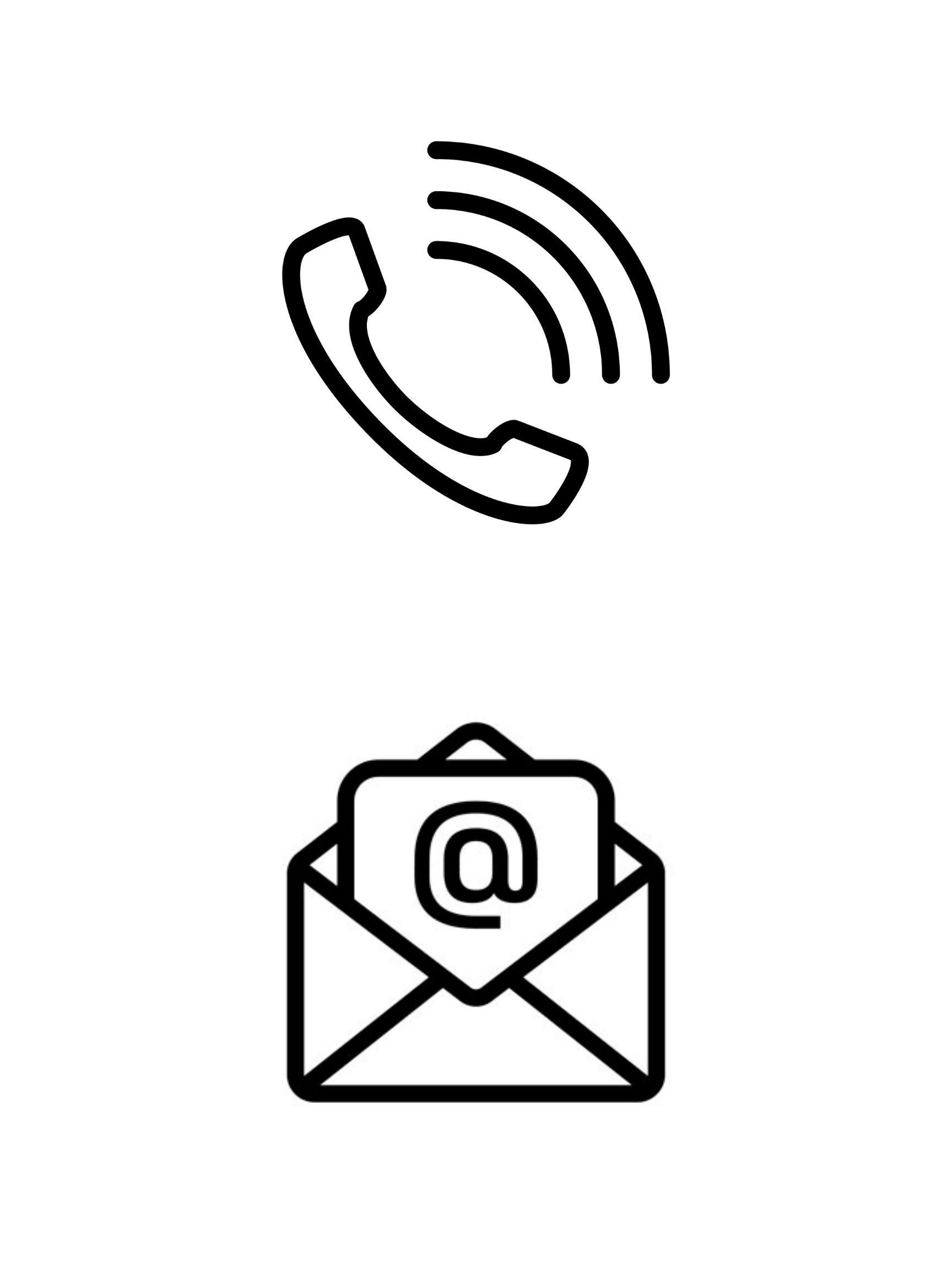 Phone and Email Clipart